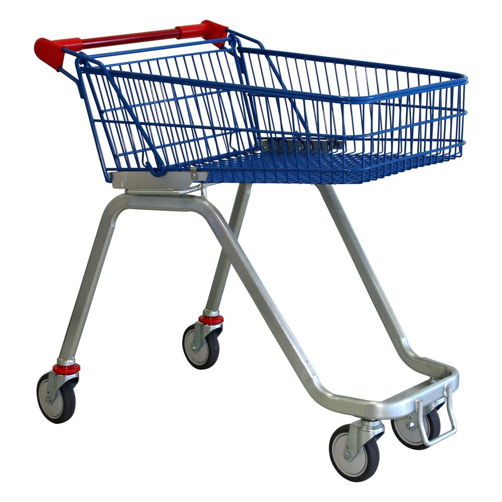 Image of 70 Litre Nylon Supermarket Shopping Trolley